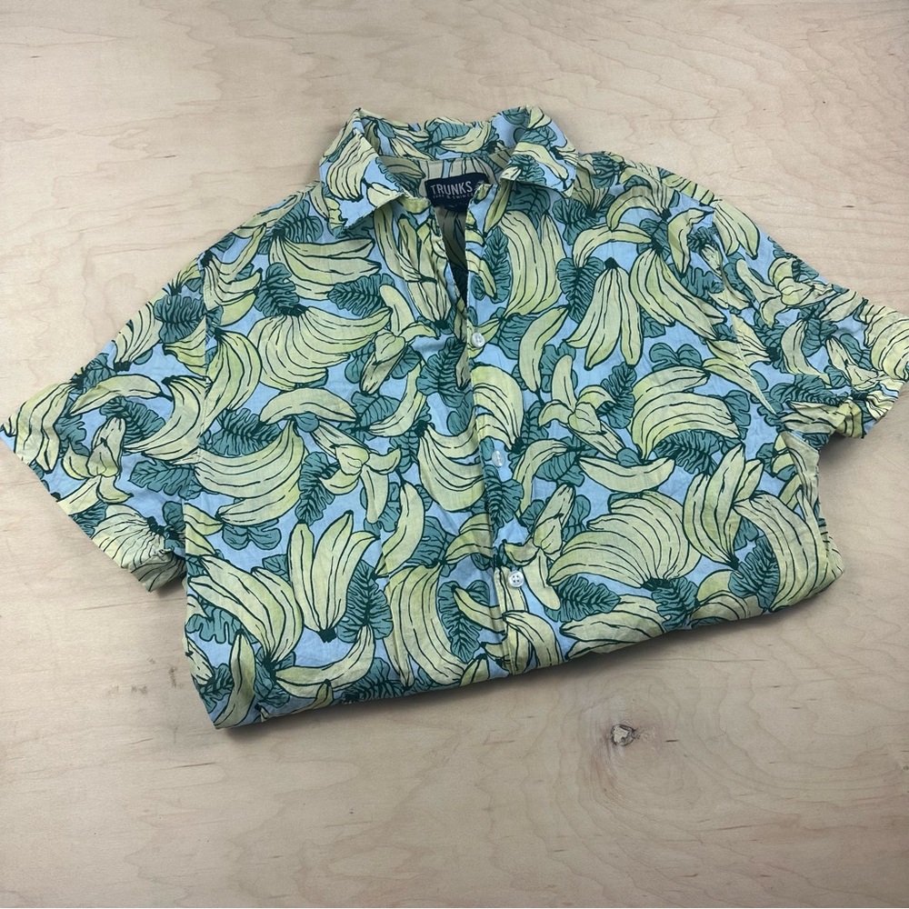 Trunks surf & swim co. Tropical Print Shirt
